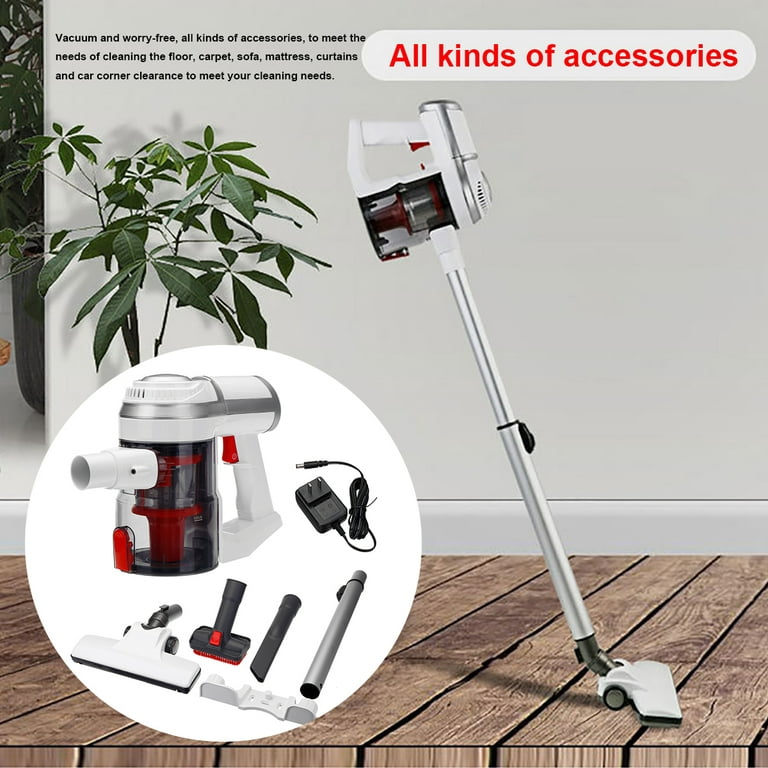 2-in-1 Cordless Upright Handheld Stick Vacuum Cleaner 8000Pa 2000mAh Brush Tool